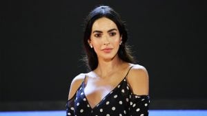 Rocìo Munoz Morales torna in pubblico col vestito a pois