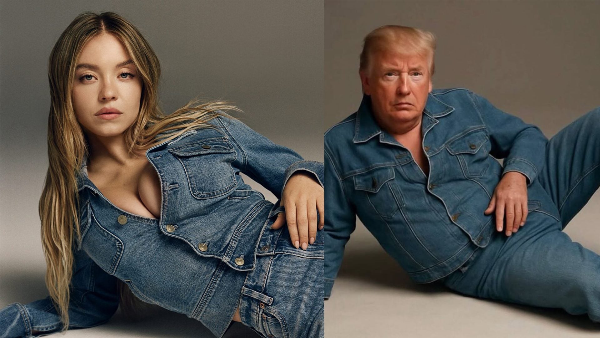 Donald Trump interviene sullo spot "razzista" dei jeans e difende Sydney Sweeney