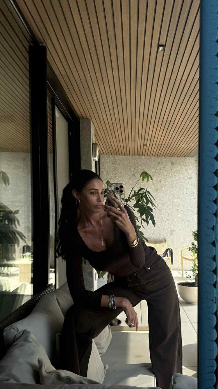 Il look autunnale di Belén