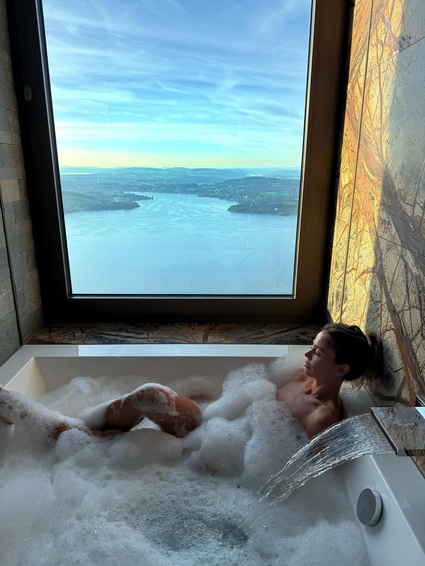 Diletta Leotta al Bürgenstock Hotel &amp; Alpine Spa