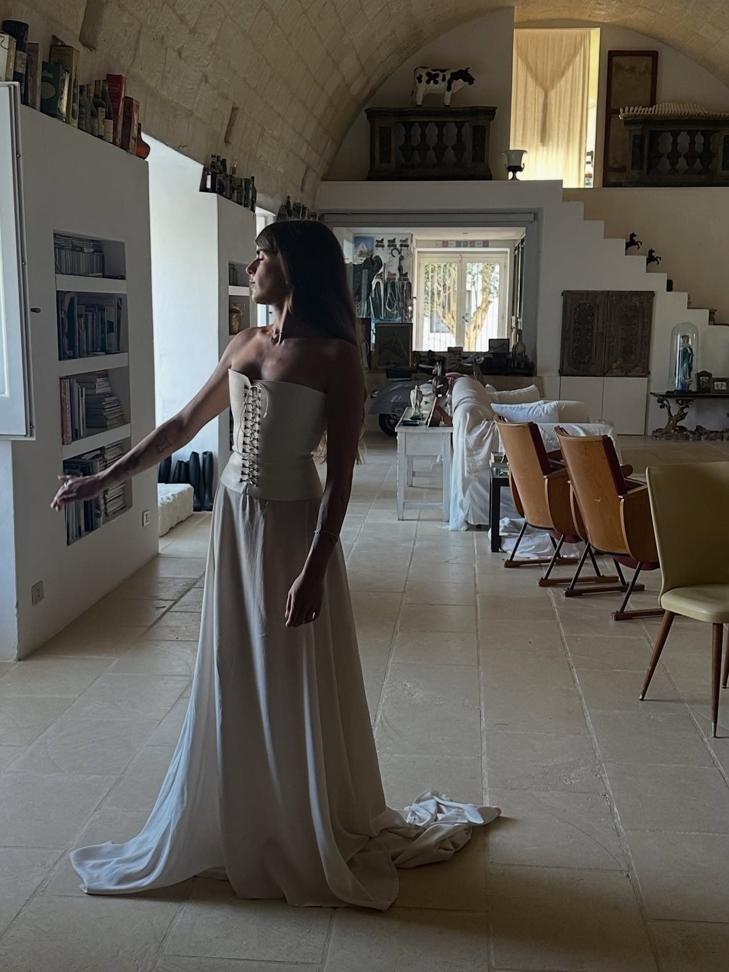 L’abito da sposa di Lola Amadei