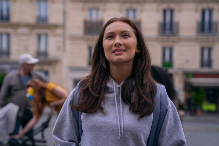 Belly nel penultimo episodio della serie a Parigi