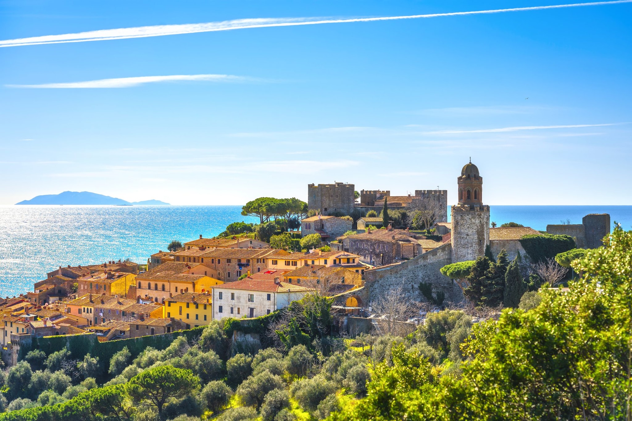 Centro storico e mare di Castiglione della Pescaia