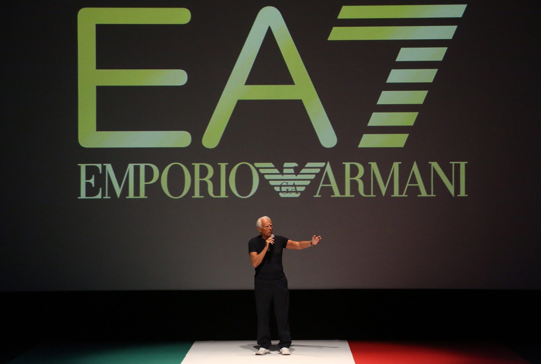Il logo di EA7 Armani