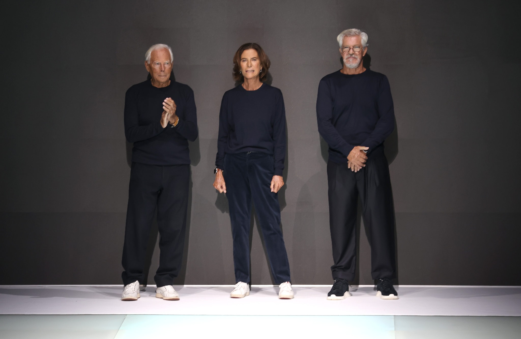 Giorgio Armani, Silvana Armani, Leo Dell’Orco