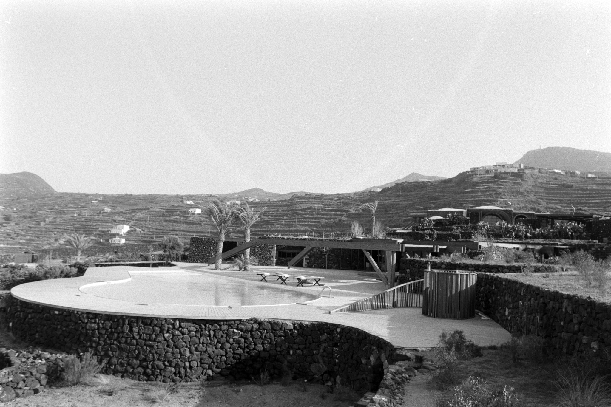 La piscina della villa