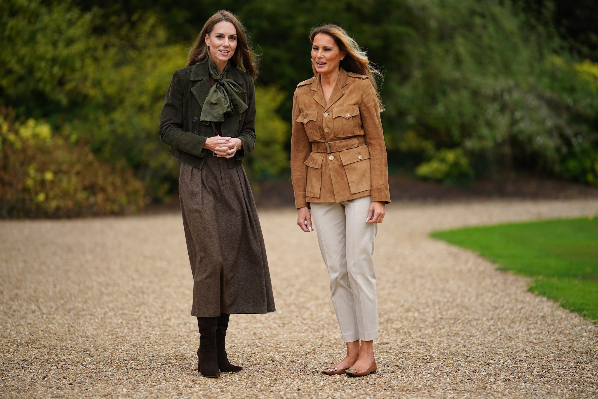 Kate e Melania in versione country