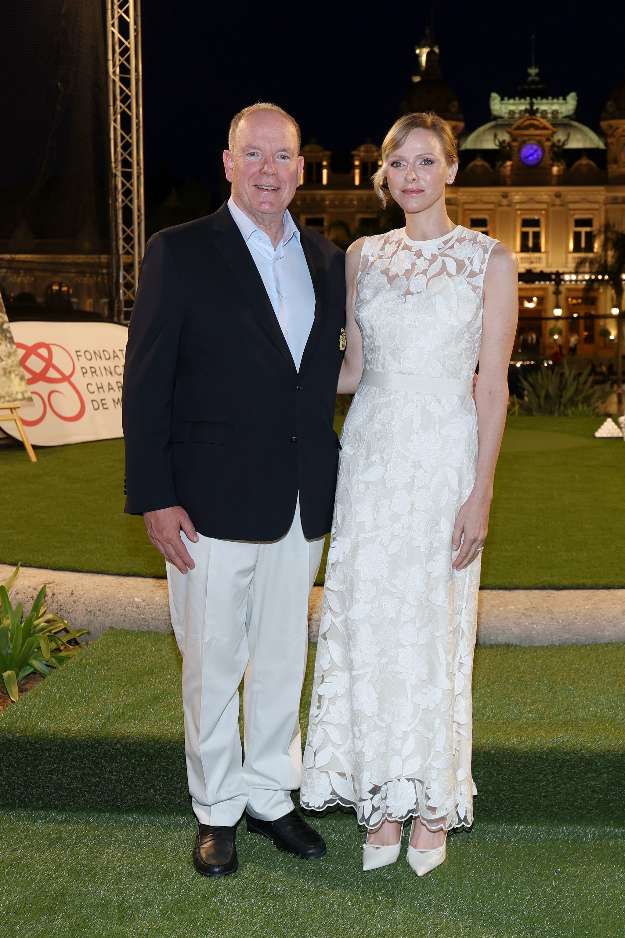Charlene di Monaco in Elie Saab