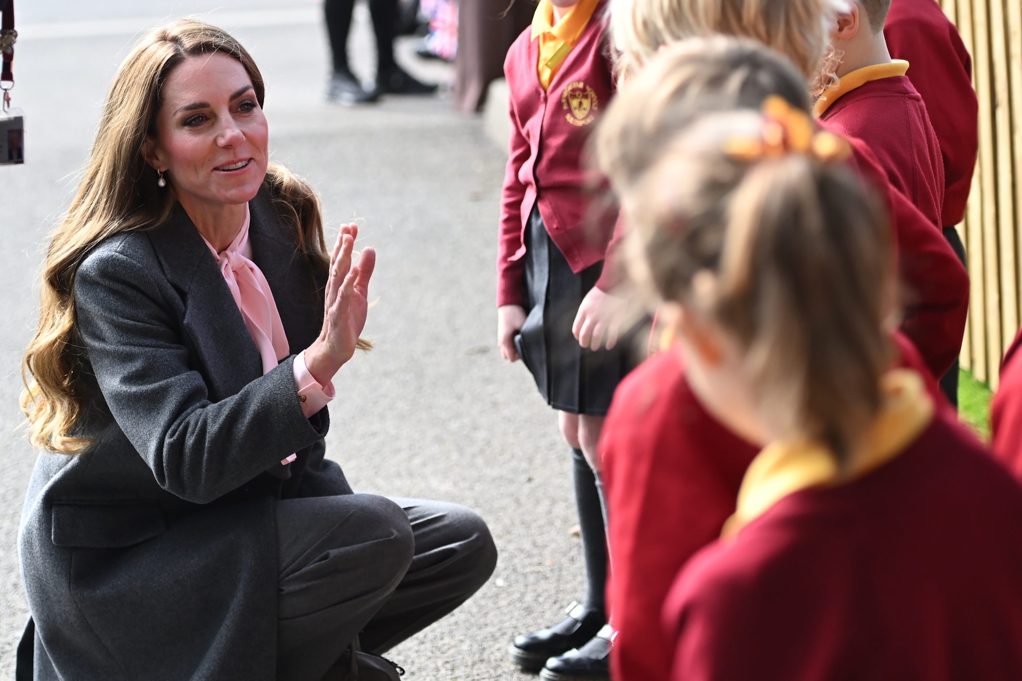 Kate Middleton in visita a Southport