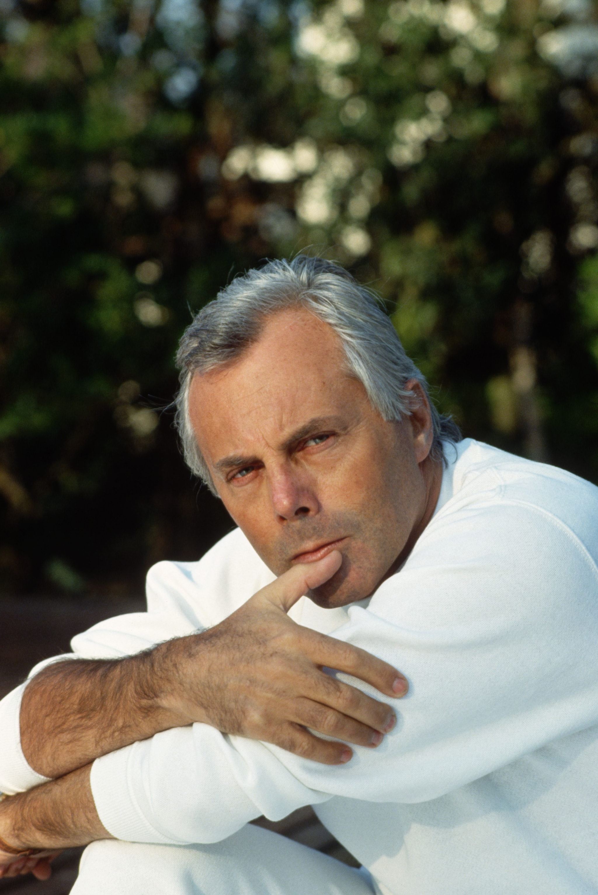Una foto d’archivio di Giorgio Armani
