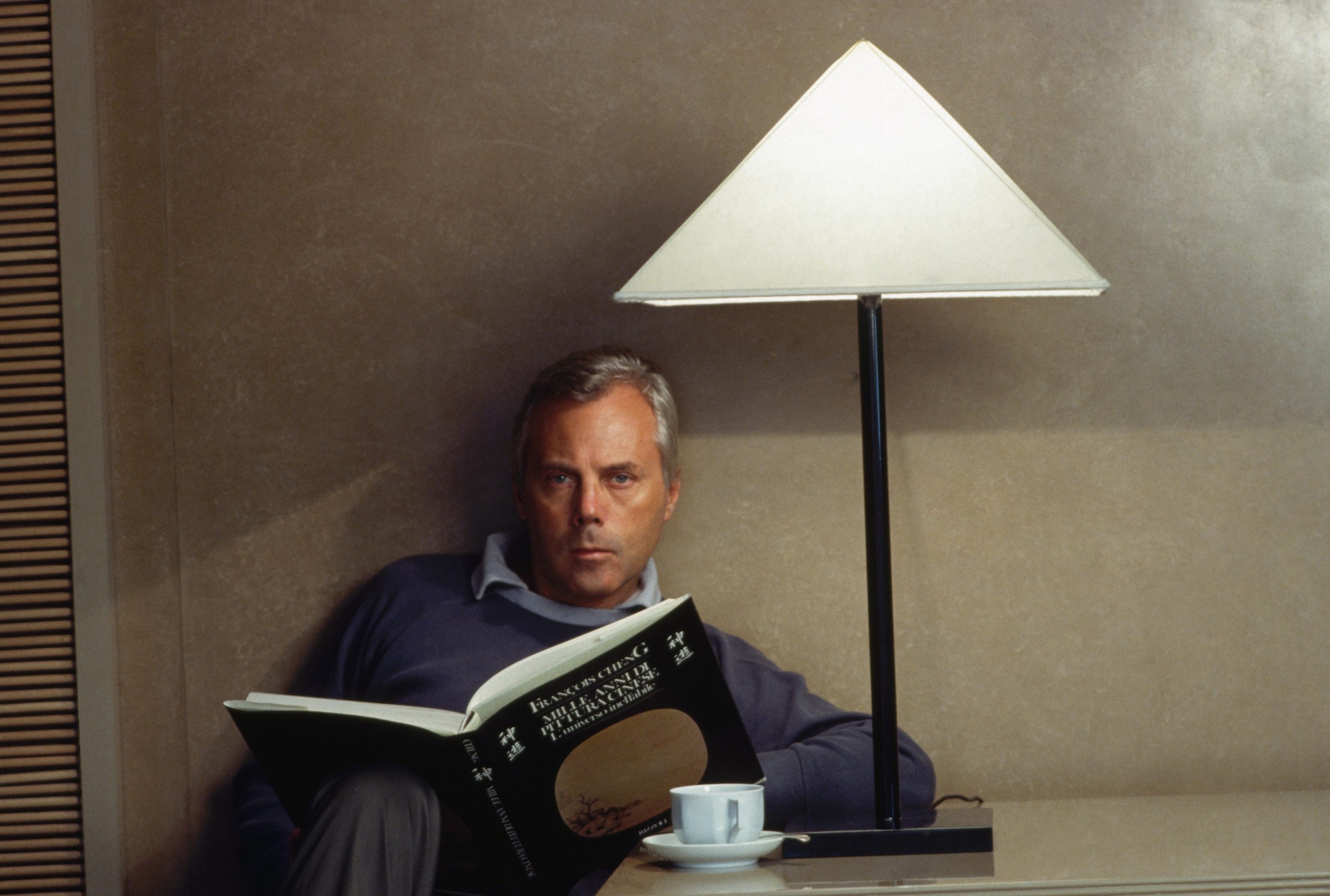 Una foto d’archivio di Giorgio Armani
