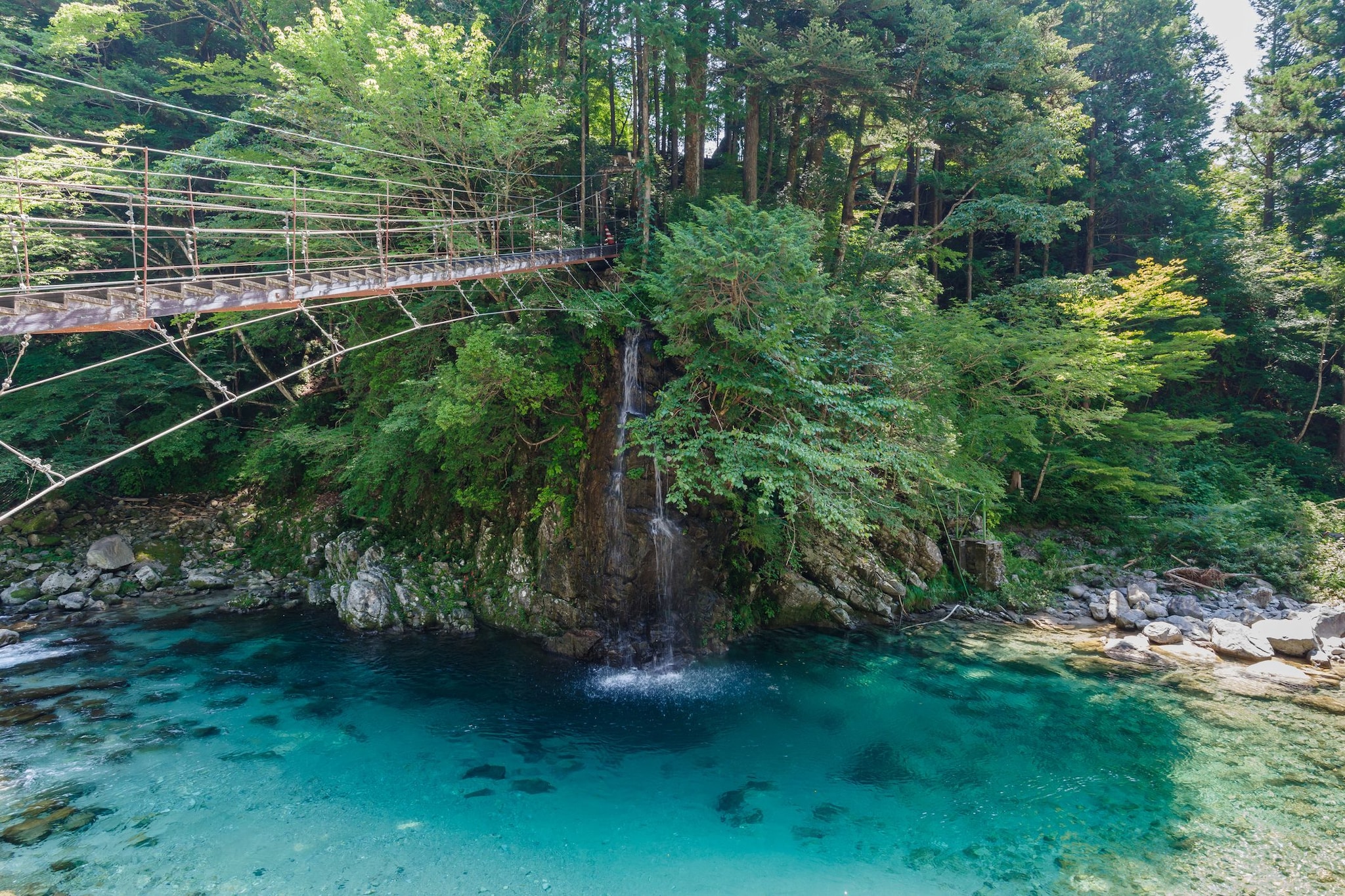 Il fiume Tsukechi a Nakatsugawa