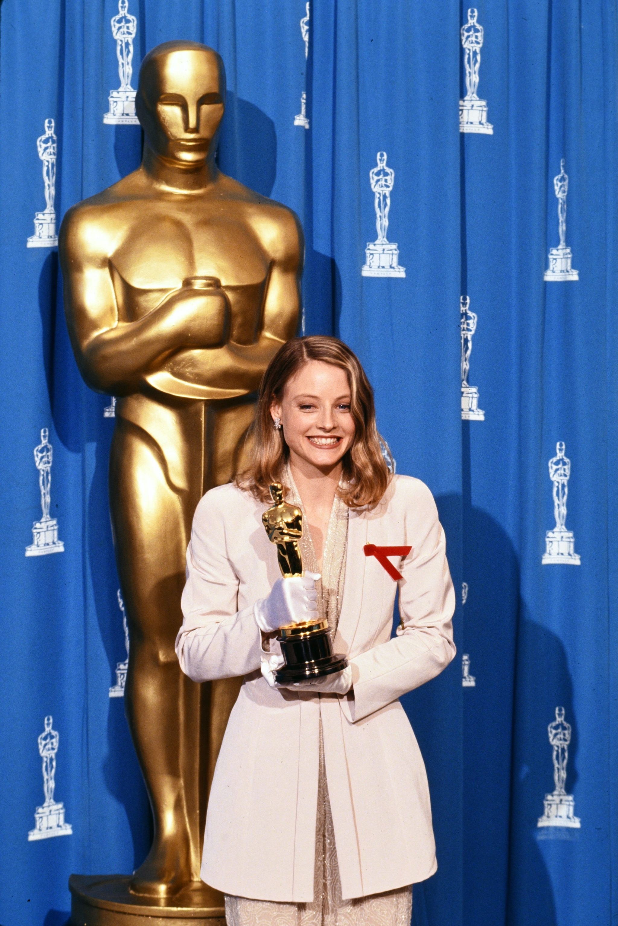 Jodie Foster in Armani agli Oscar del 1992
