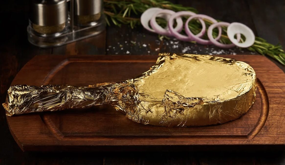Golden Giant Tomahawk