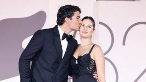 Giacomo Giorgio e Maddalena Botta coordinati in total black