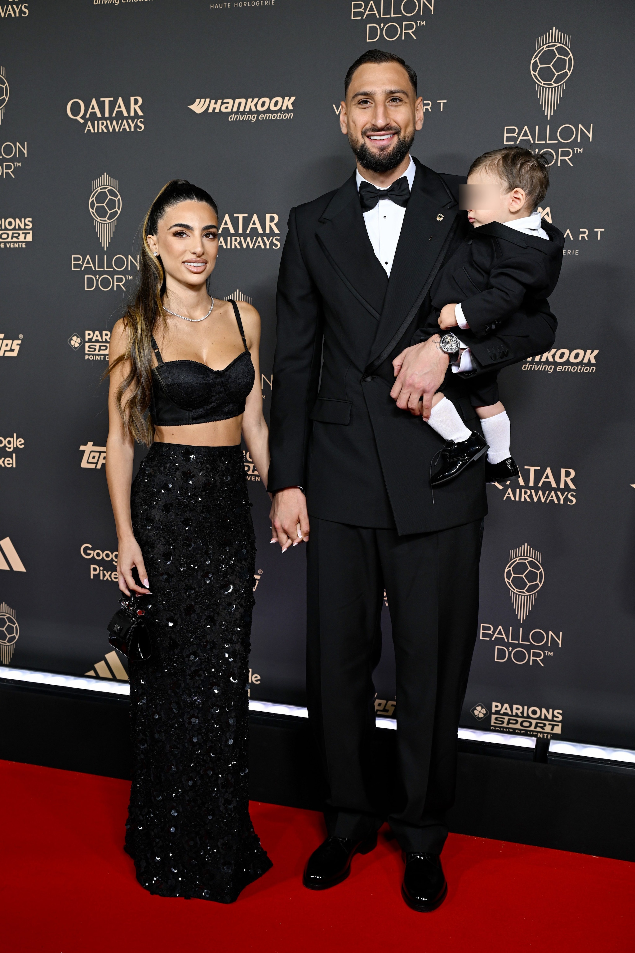 Alessia Elefante e Gianluigi Donnarumma in Dolce&Gabbana