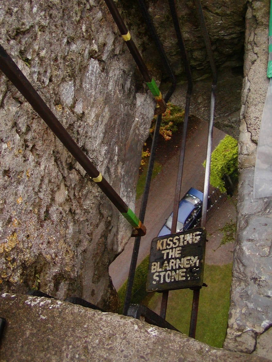 Dettaglio pietra di Blarney