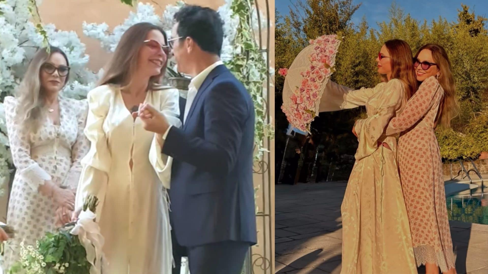 Come si è vestita Ornella Muti al matrimonio della figlia Naike Rivelli