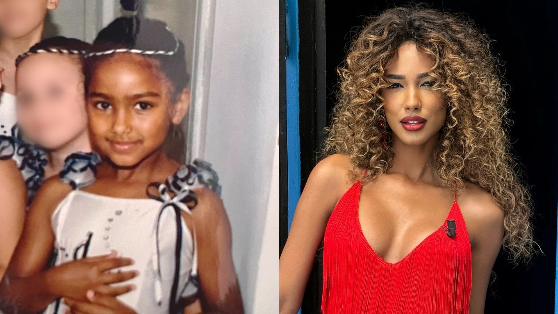 Samira Lui da piccola: le foto dell'infanzia della valletta de La ruota della fortuna