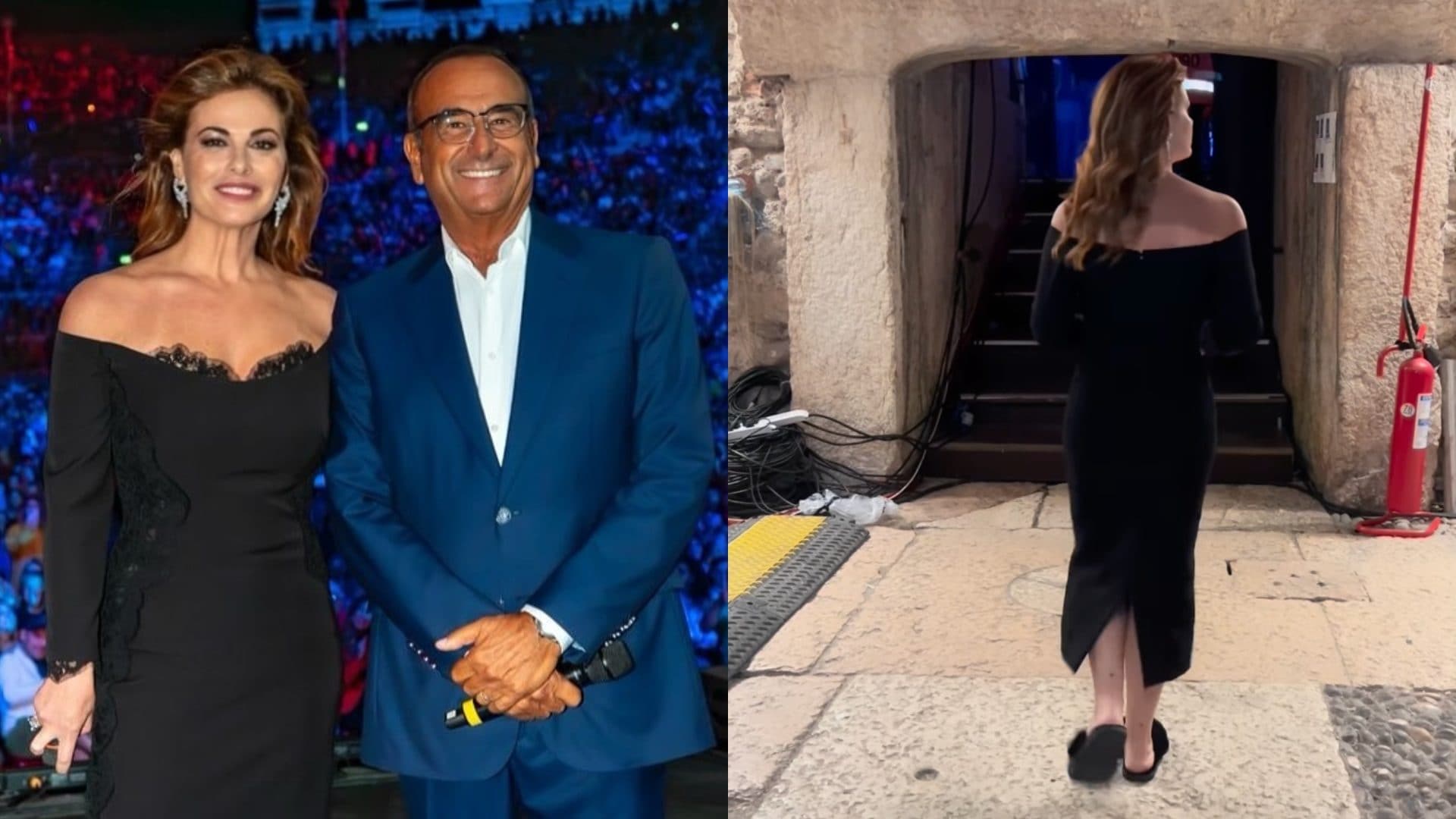 Vanessa Incontrada una di noi: tacchi sul palco dei TIM Music Awards, pantofole di pelo nel backstage