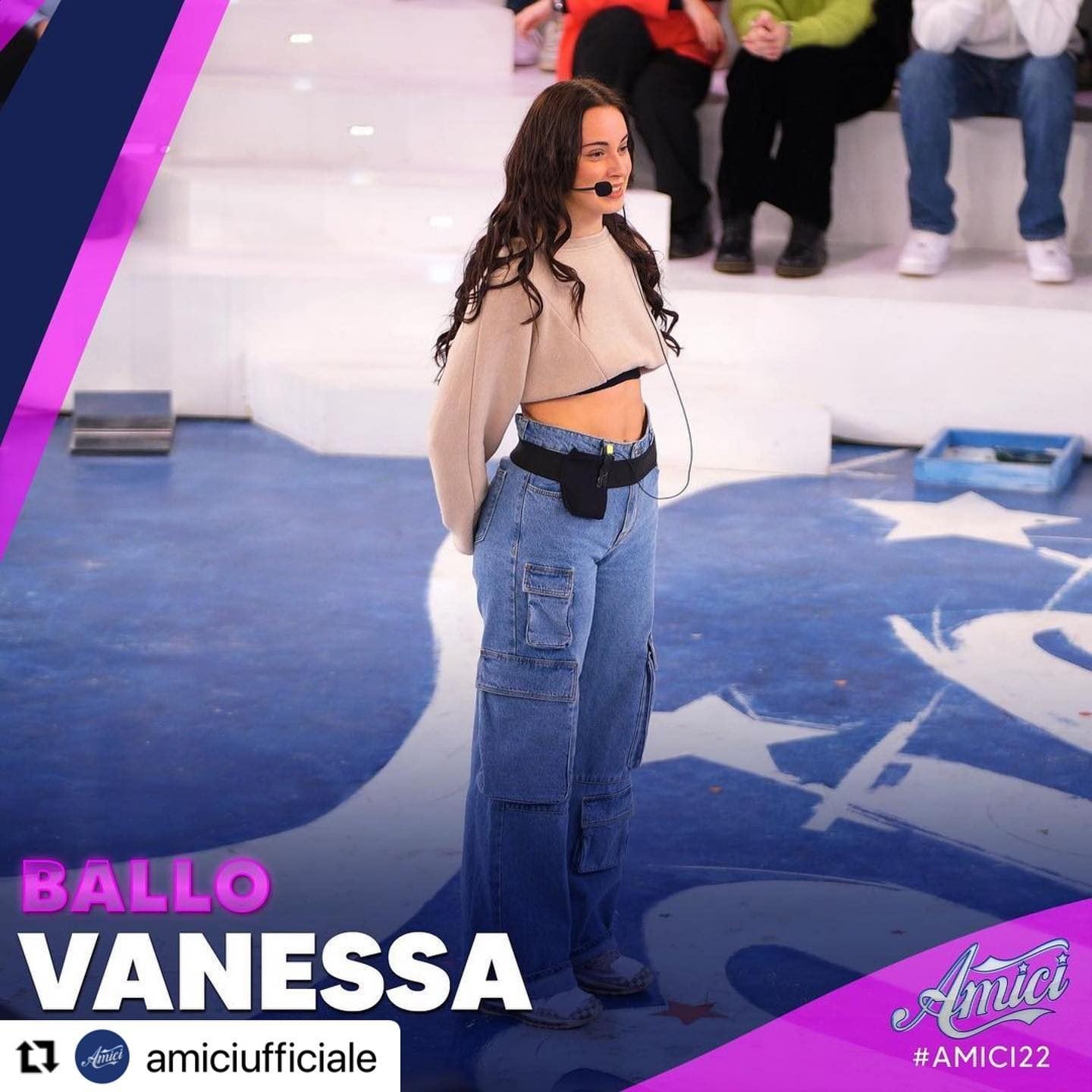 Vanessa ad Amici