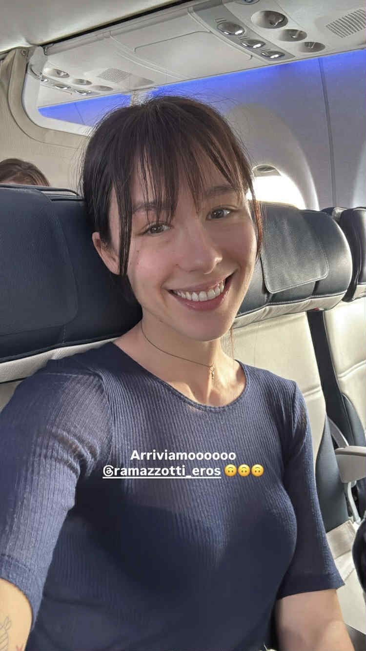 Il nuovo hair look di Aurora Ramazzotti