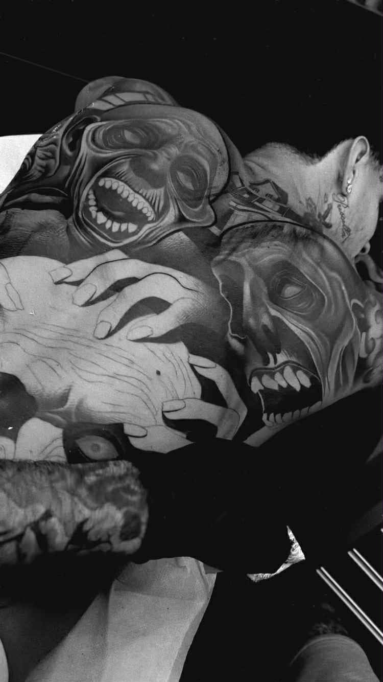 Il tatuaggio di Tony Effe