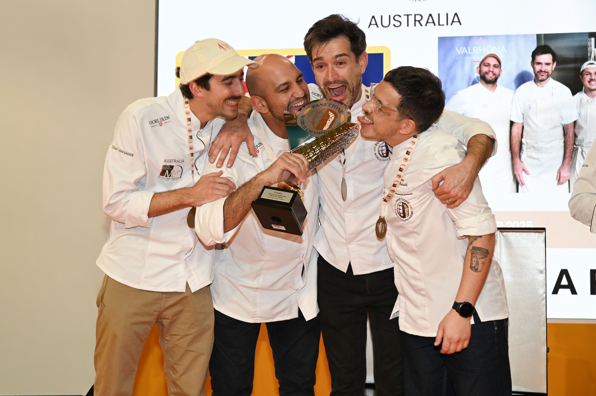Il team dell’Australia