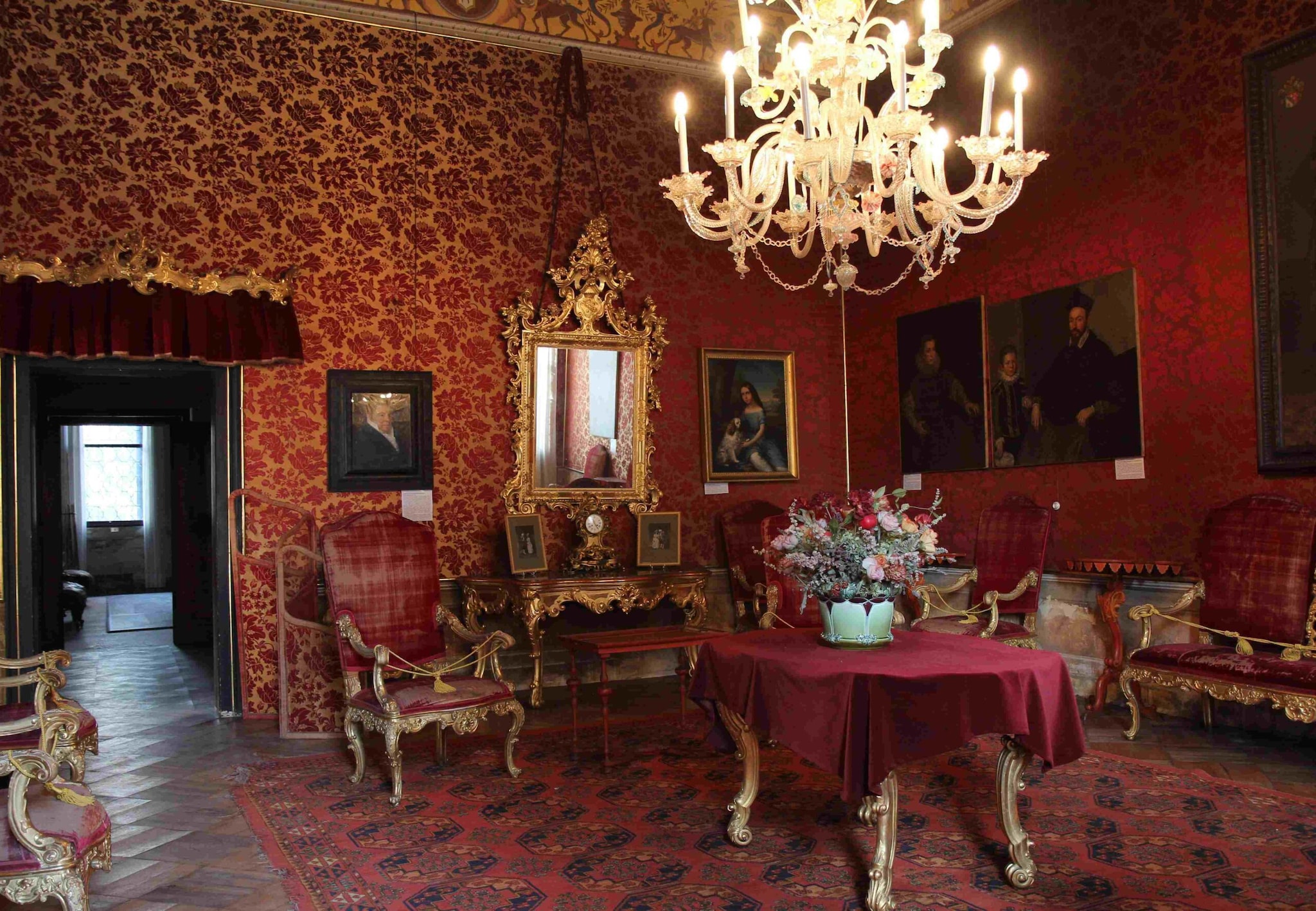 Castello di Thiene, interno