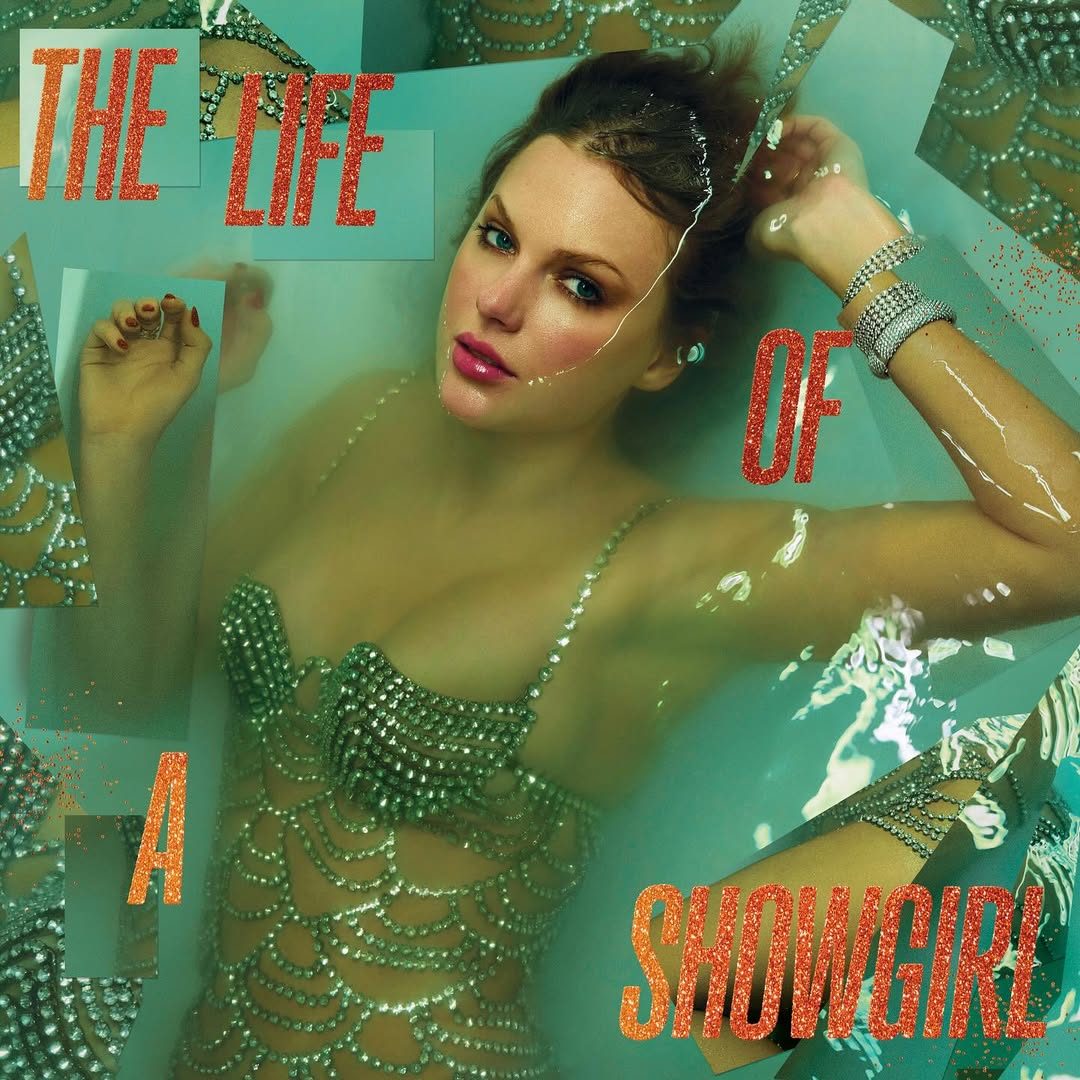 La copertina di The Life of a Showgirl di Taylor Swift