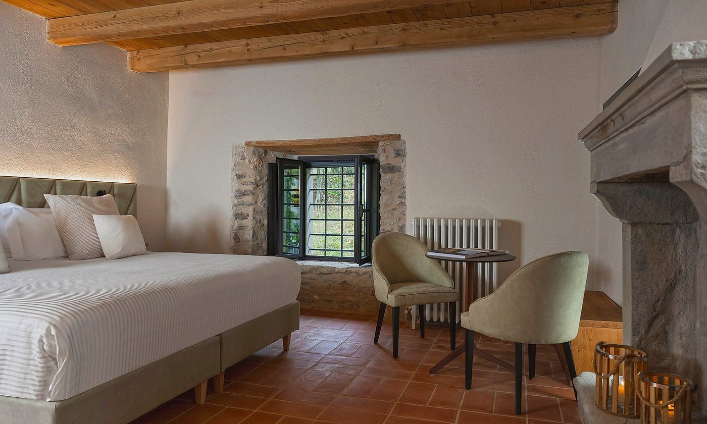 Eremo Sant’Alberico, stanza