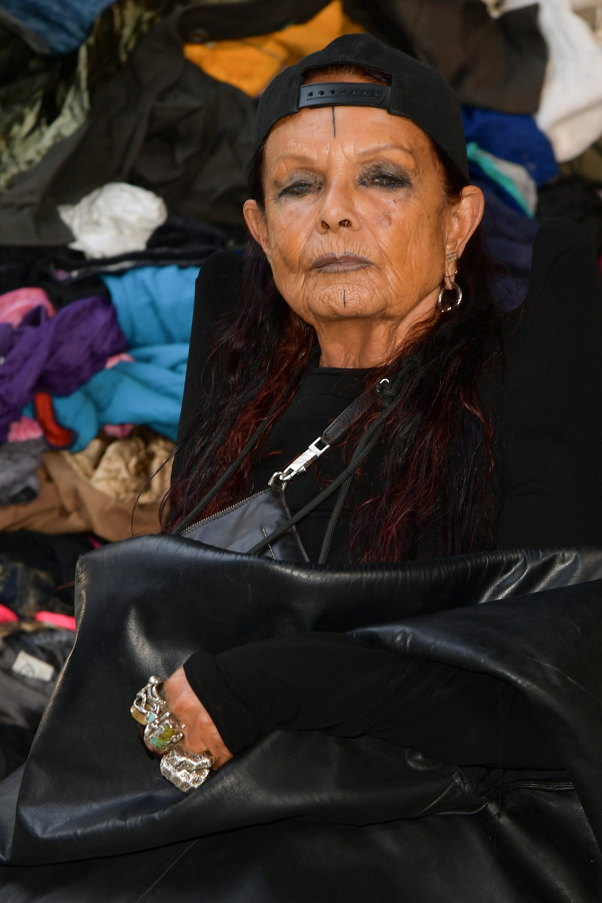 Michèle Lamy allo show di Vetements, Primavera/Estate 2025