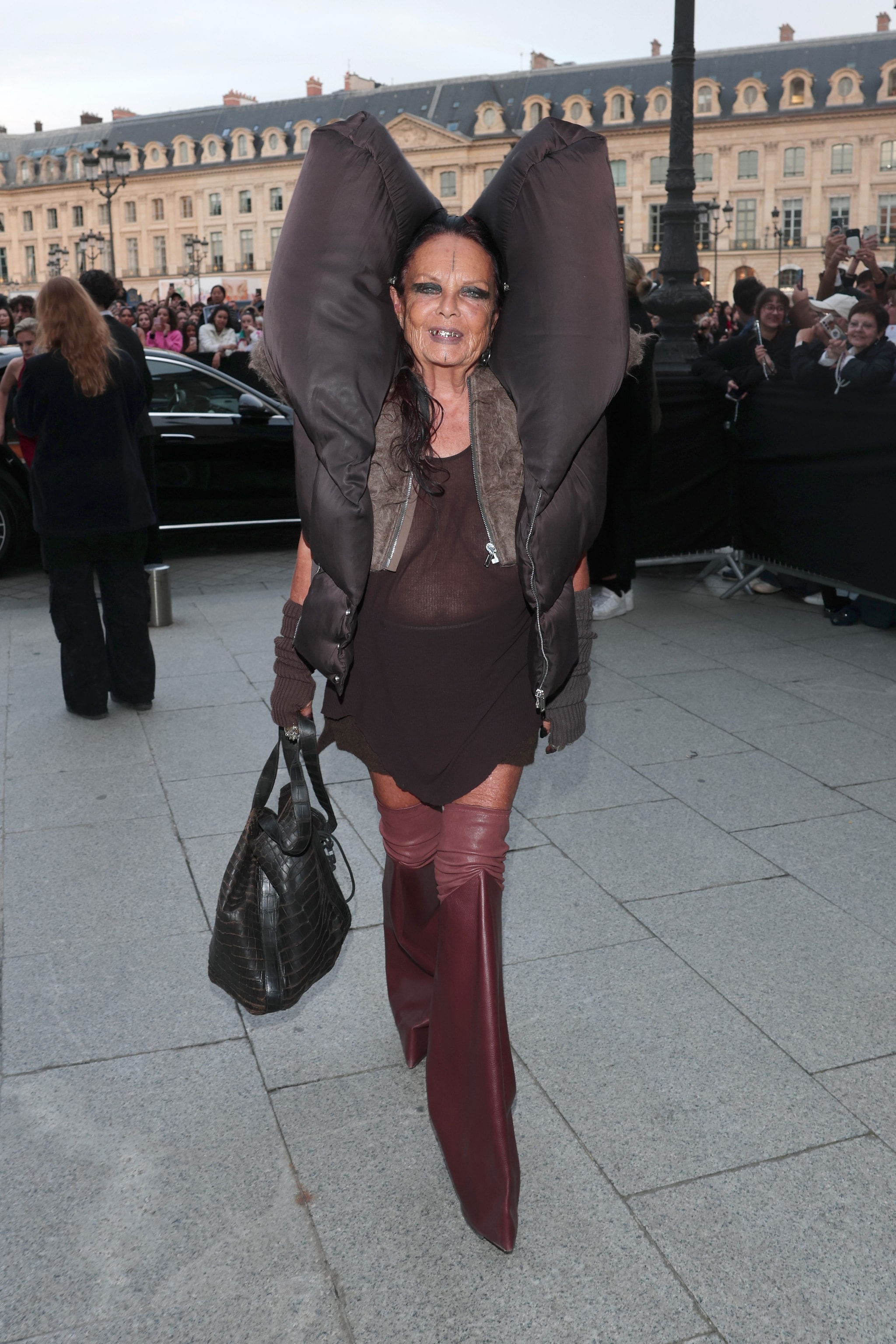 Michèle Lamy allo show di Tom Ford, Primavera/Estate 2026