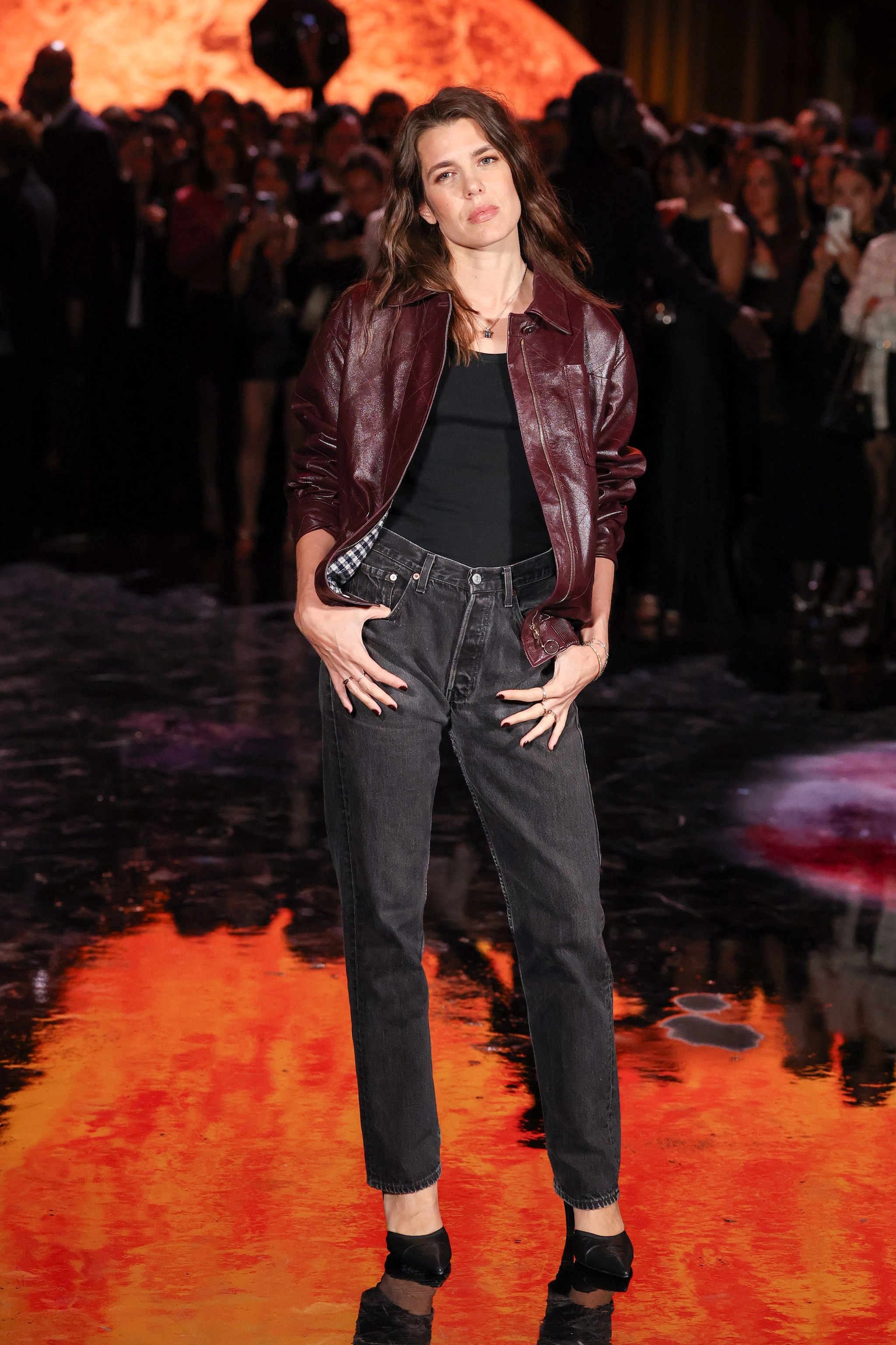 Chanrlotte Casiraghi alla sfilata Chanel