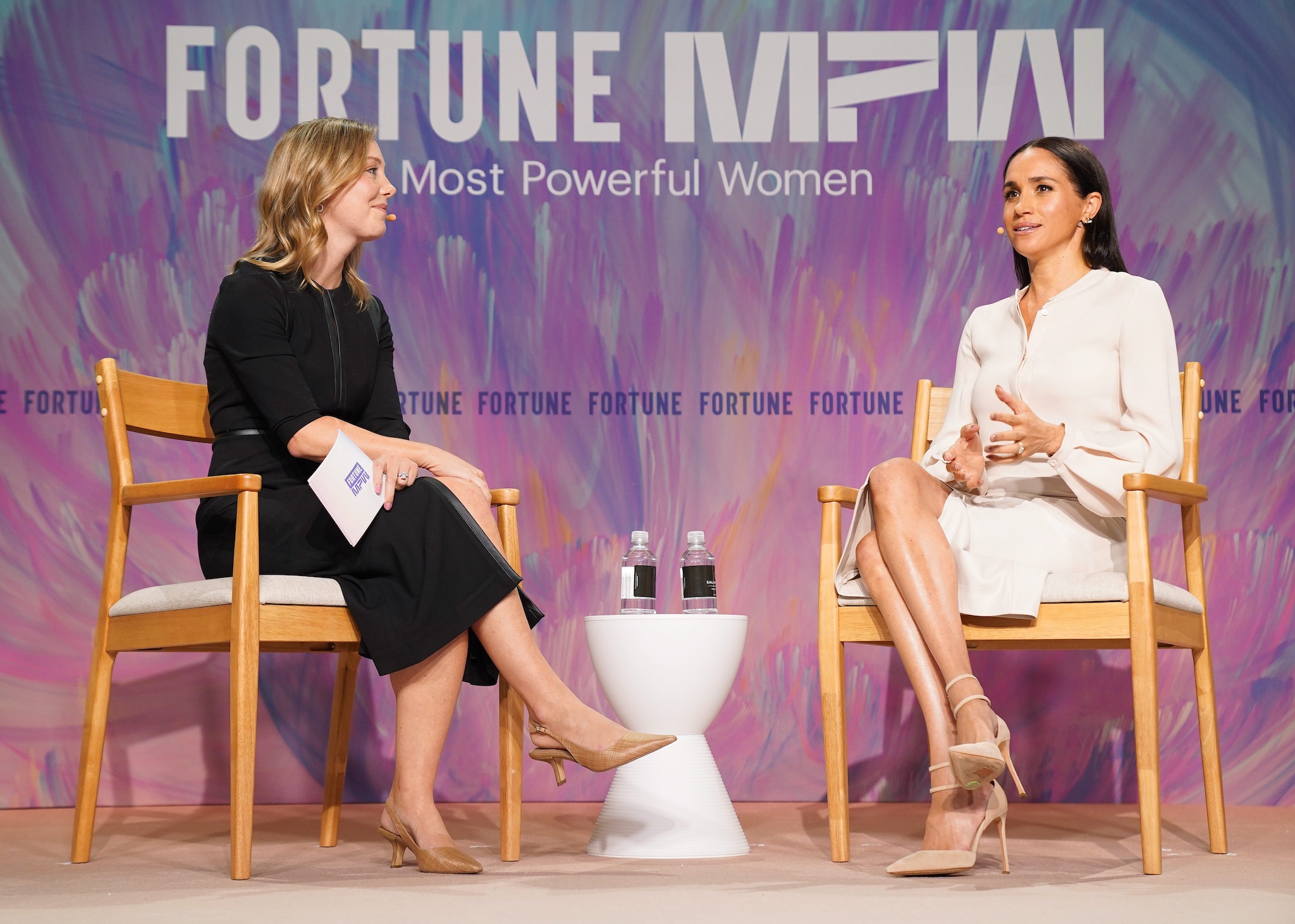 Meghan Markle con scarpe Dior