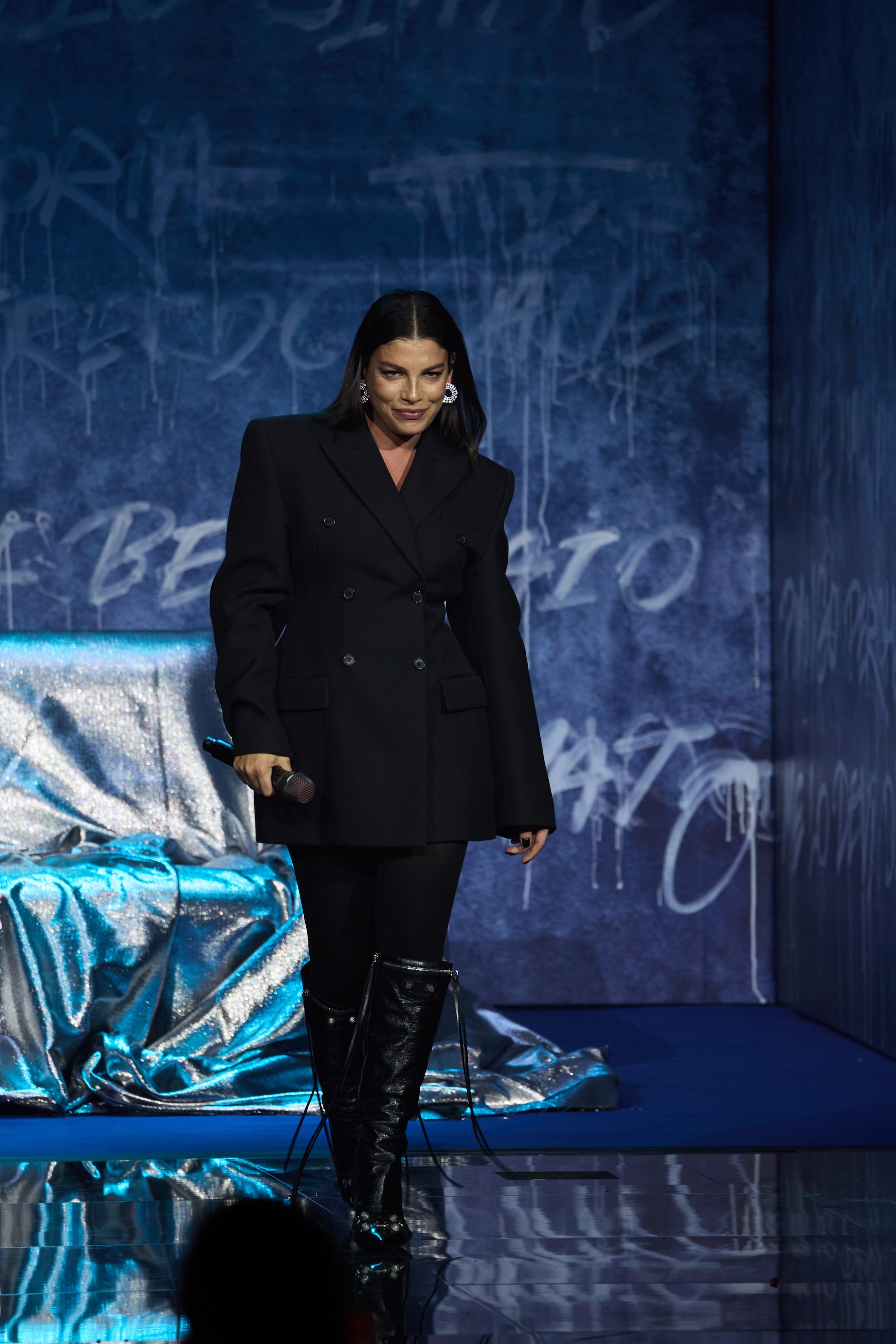 Emma Marrone in Balenciaga