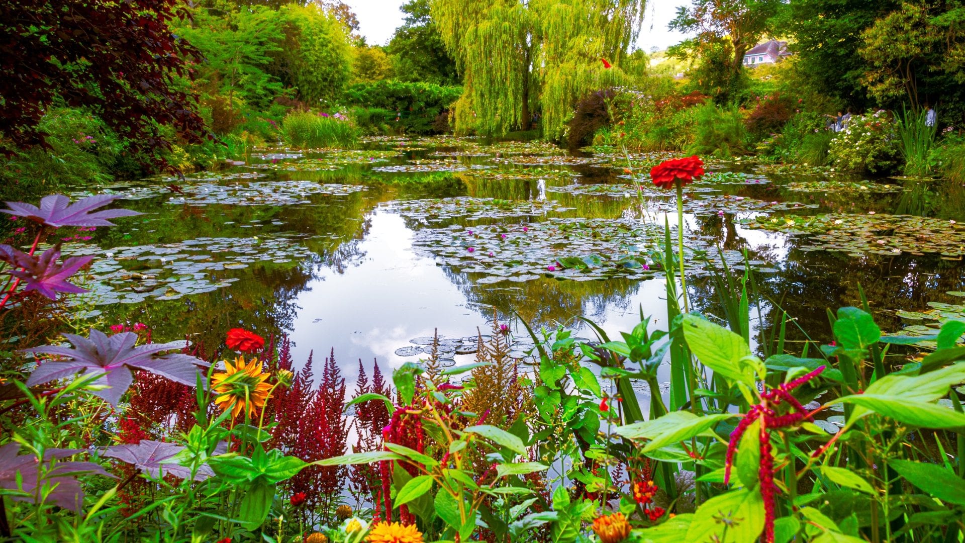 Giardino e stagno di Monet a Giverny