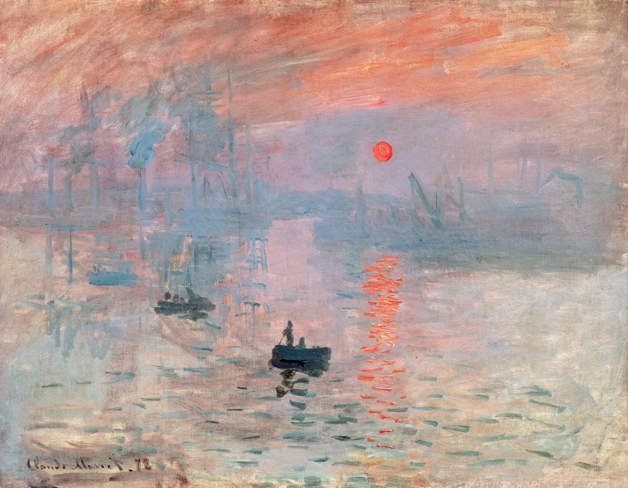 Impression, soleil levant, 1872