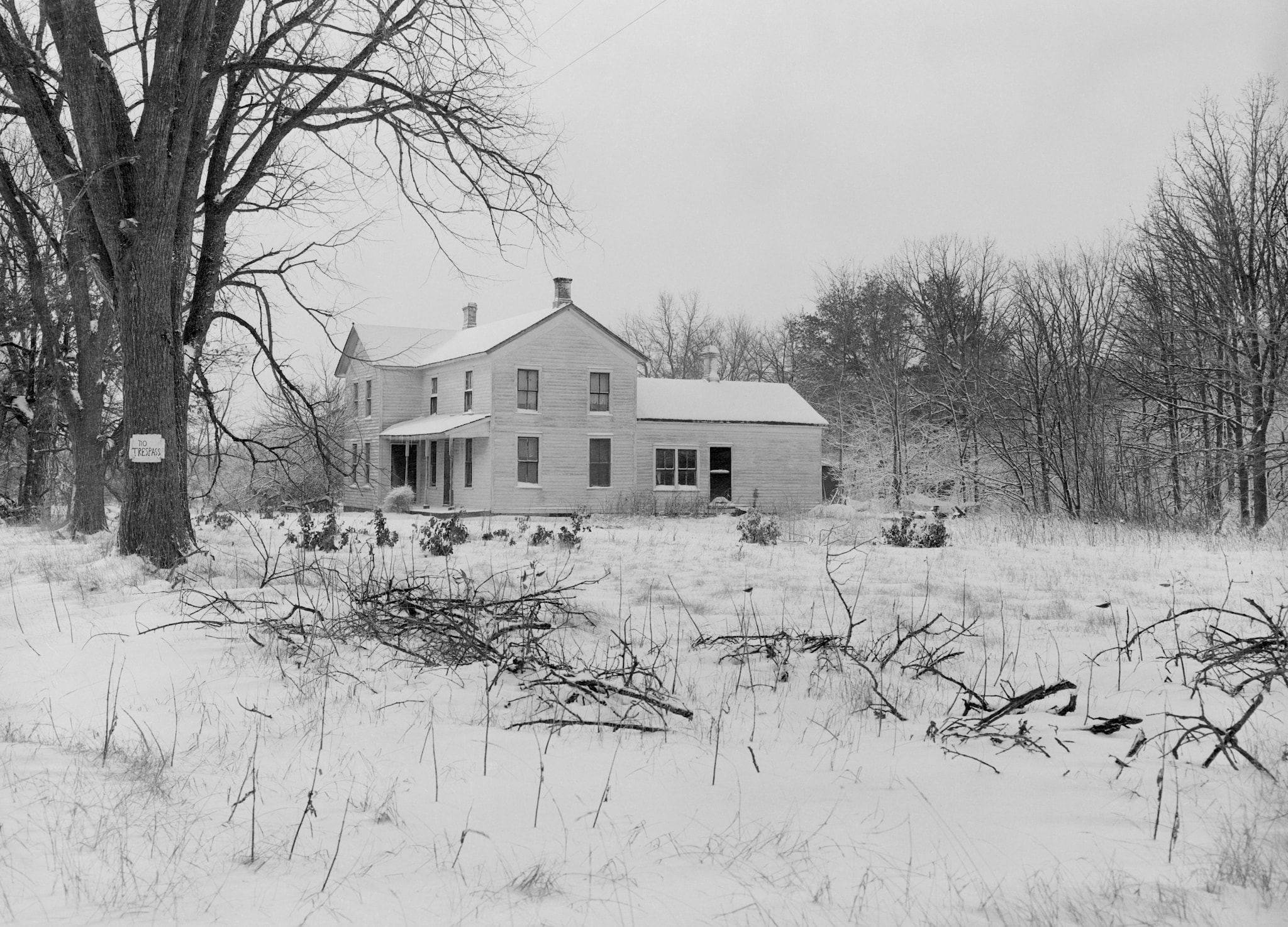La casa di Ed Gein, dove si sono svolti i crimini