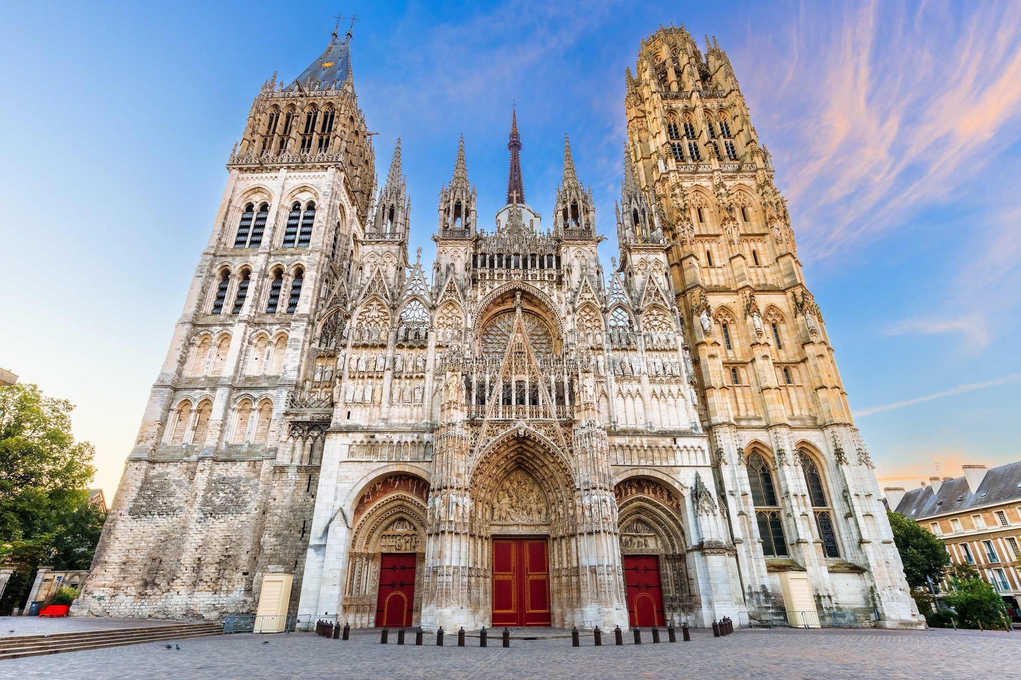 La cattedrale di Rouen, Normandia
