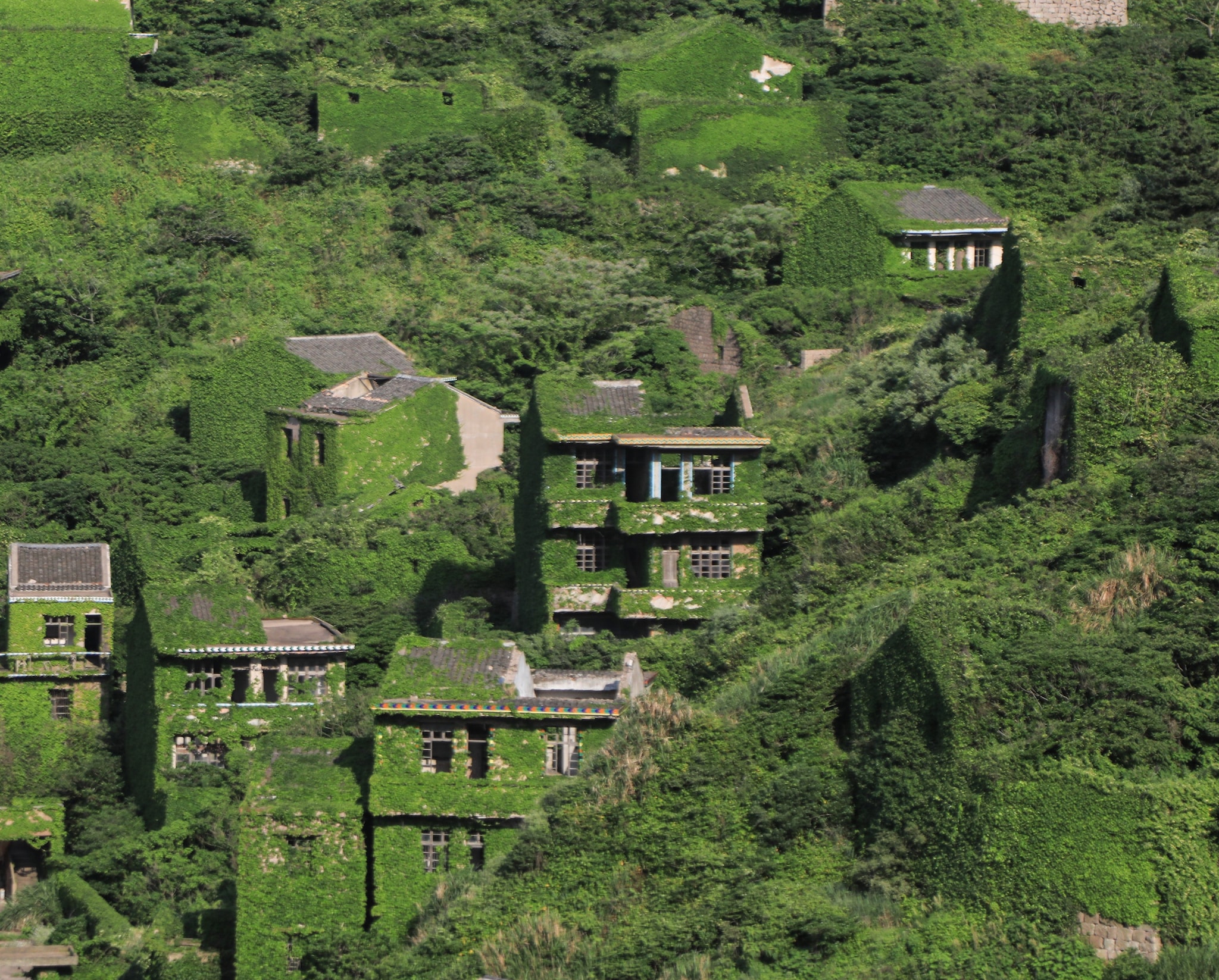 Le case di Houtouwan, Cina
