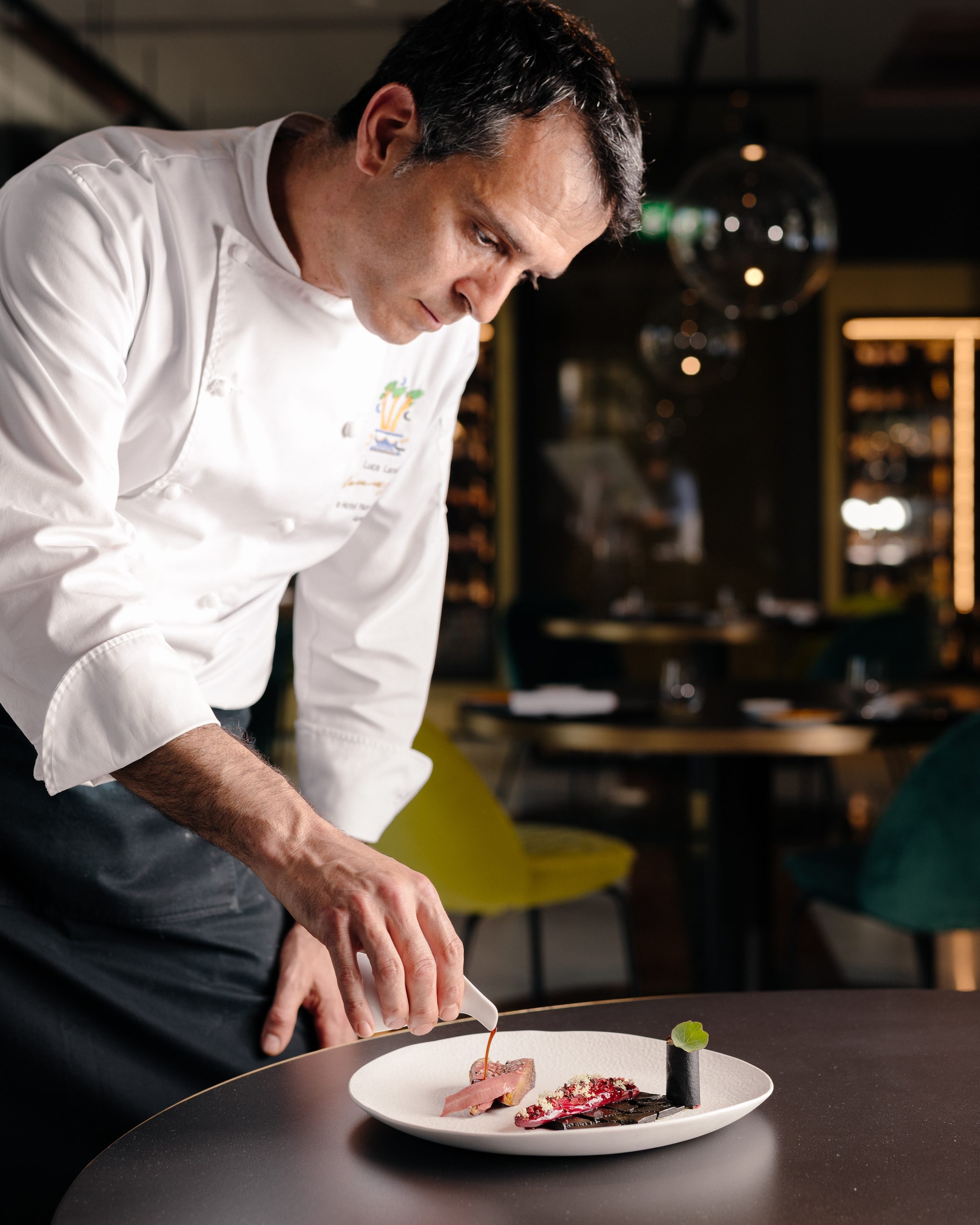 Lo chef Luca Landi