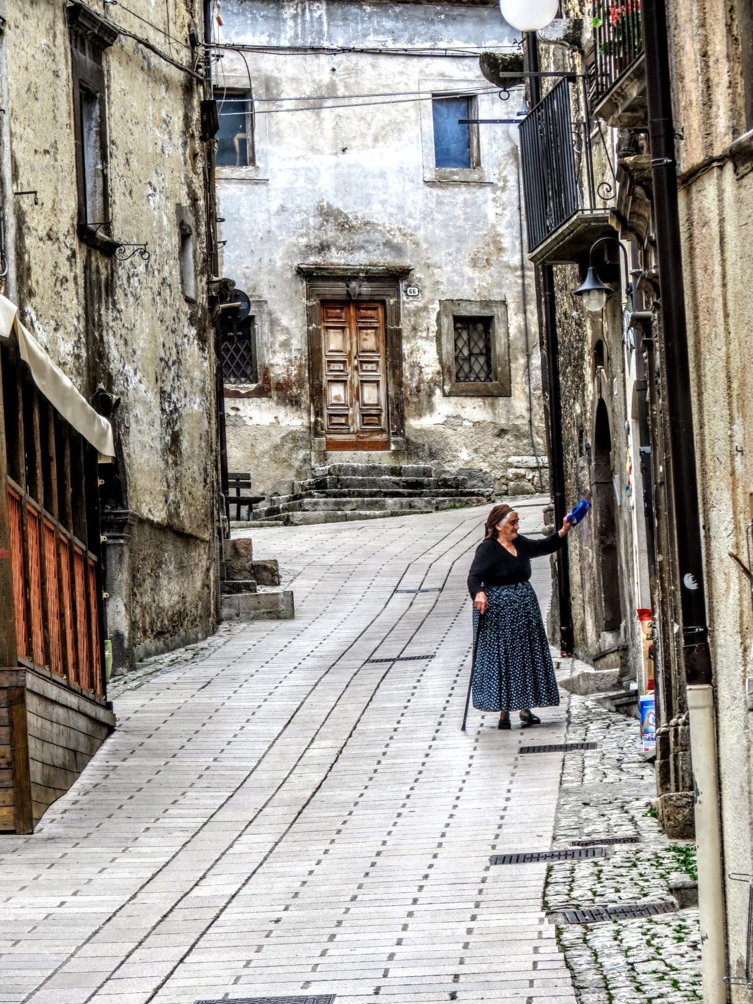 Margherita Ciarletta a Scanno, foto di Enzo Gentile