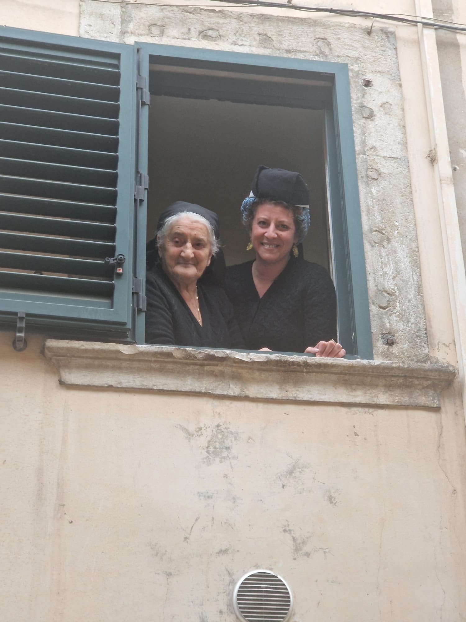 Margherita Ciarletta e la signora Luna, foto di Enzo Gentile