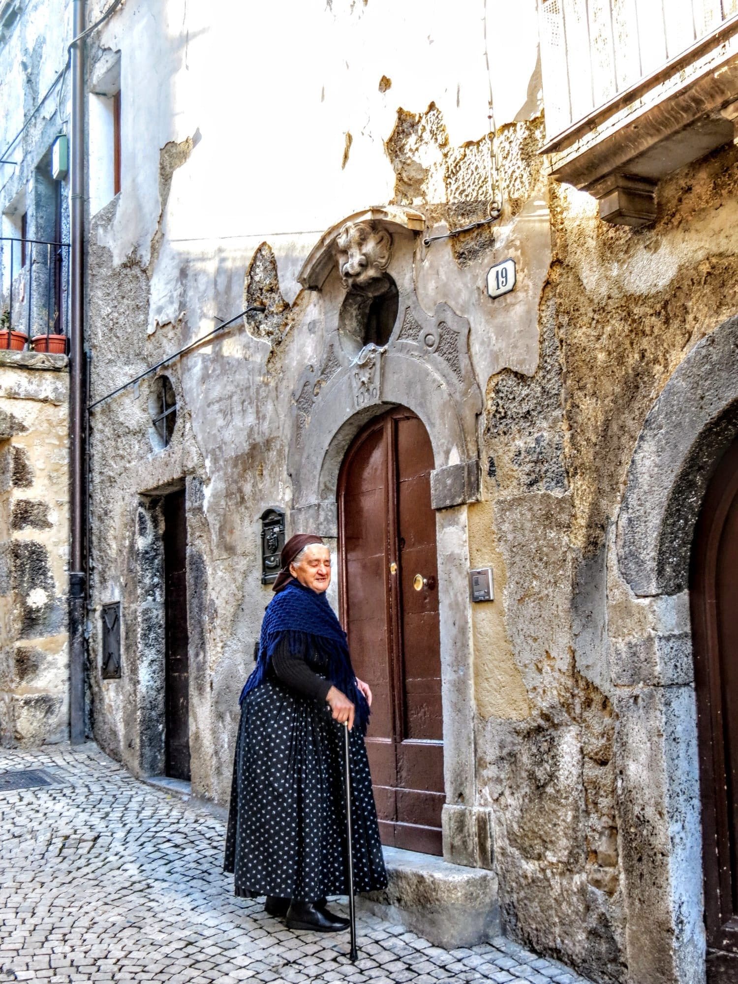 La signora Margherita Ciarletta, foto di Enzo Gentile