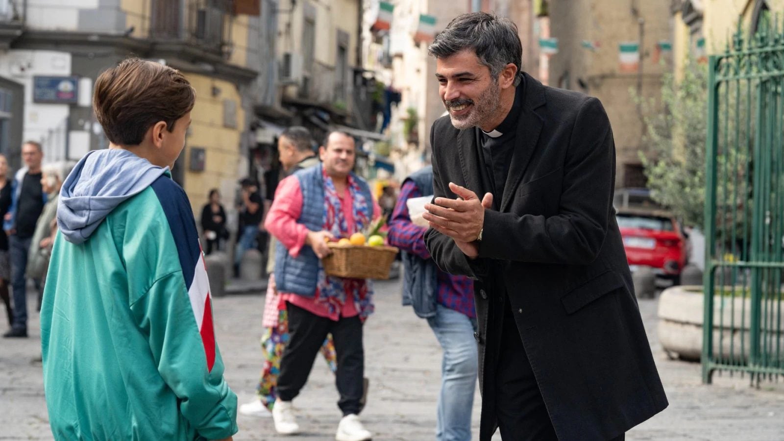 Una scena in Piazza San Vincenzo, Sanità