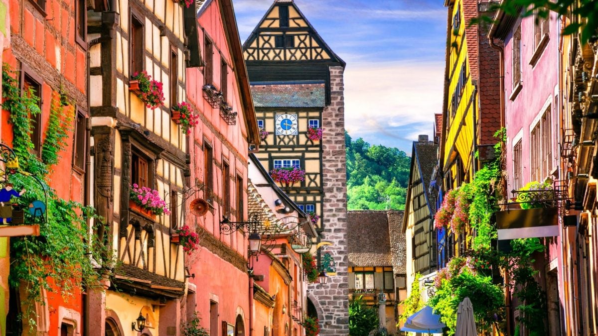 Riquewihr, Alsazia, Francia