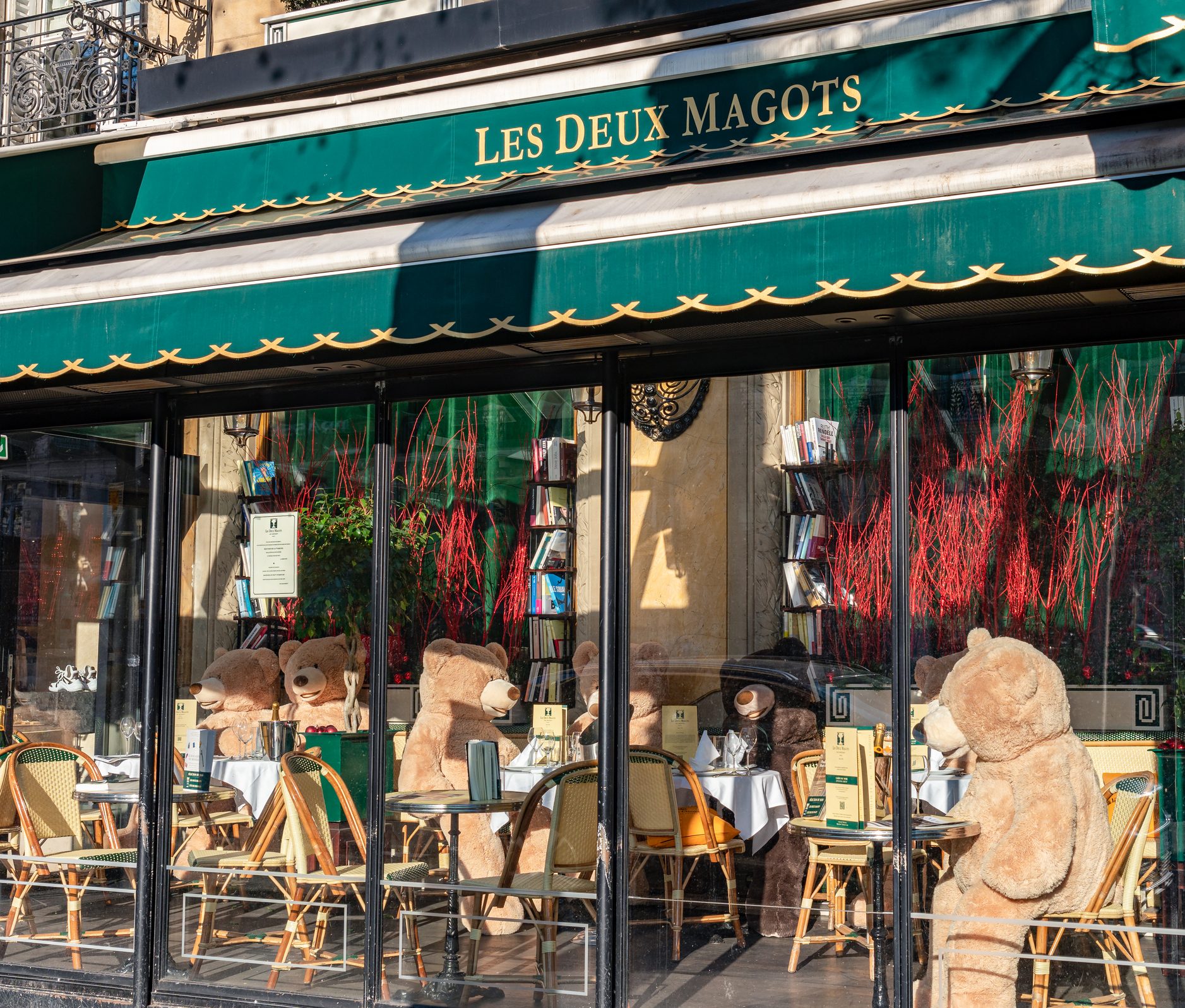 Ristorante parigino e Teddy Bear