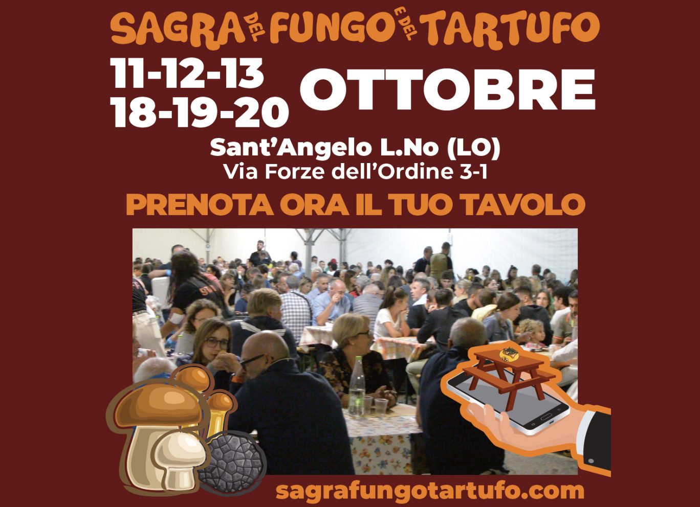 Sagra del fungo e del tartufo a Sant’Angelo lodigiano