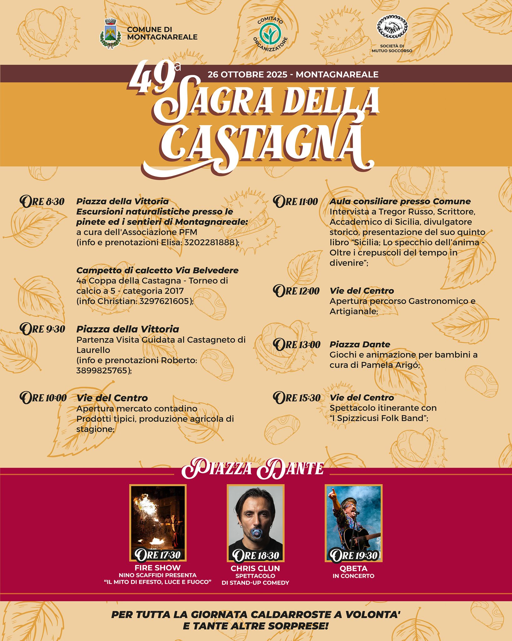 Sagra della castagna, Montagnareale
